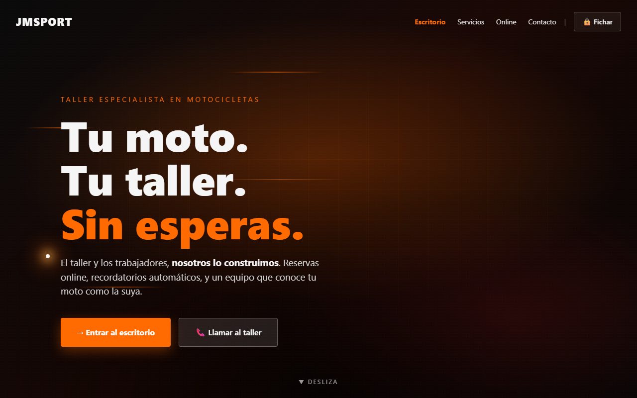 Portada de Taller de Motos